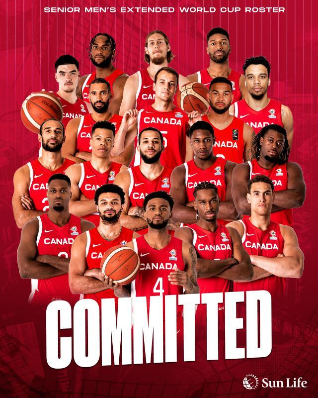 立博官方网站-比美国更有星味？穆雷亚历山大领衔加拿大18人名单